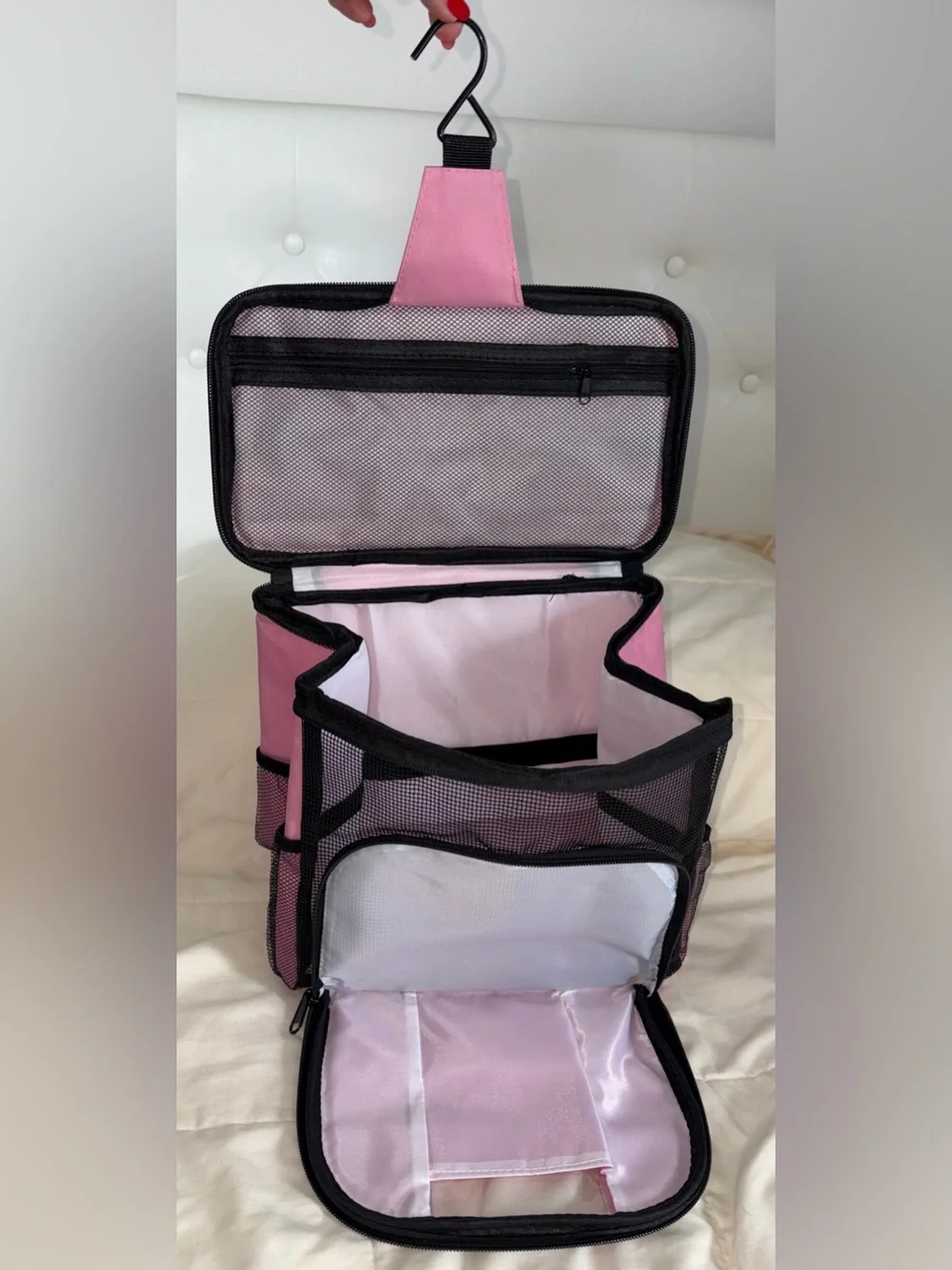 Pink Travel Organizer Storage Bag - Home Storage & Organization